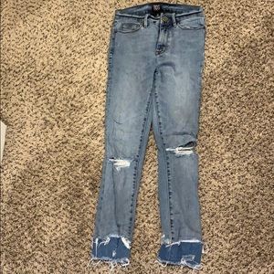 BDJ high rise distressed jeans